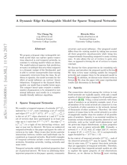 A Dynamic Edge Exchangeable Model for Sparse Temporal Networks