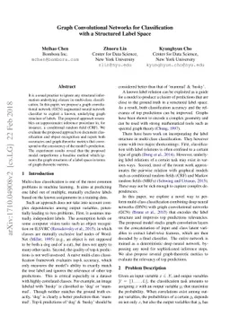 Graph Convolutional Networks for Classification with a Structured Label
  Space