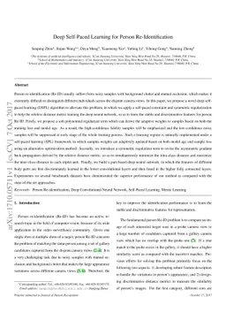 Deep Self-Paced Learning for Person Re-Identification