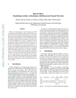 Beat by Beat: Classifying Cardiac Arrhythmias with Recurrent Neural
  Networks