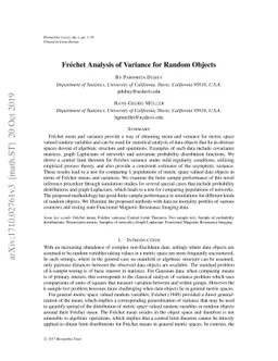 Fréchet Analysis Of Variance For Random Objects