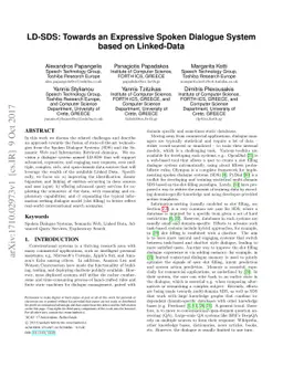 LD-SDS: Towards an Expressive Spoken Dialogue System based on
  Linked-Data