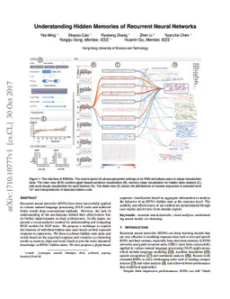 Understanding Hidden Memories of Recurrent Neural Networks