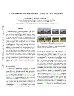 End-to-end Video-level Representation Learning for Action Recognition