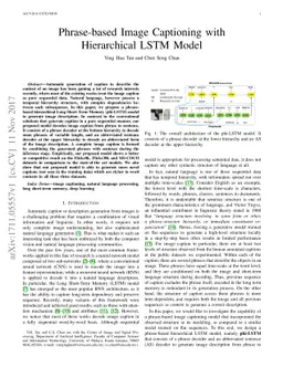 Phrase-based Image Captioning with Hierarchical LSTM Model