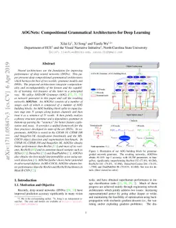 AOGNets: Compositional Grammatical Architectures for Deep Learning