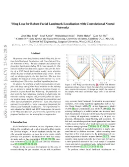 Wing Loss for Robust Facial Landmark Localisation with Convolutional
  Neural Networks
