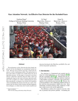 Face Attention Network: An Effective Face Detector for the Occluded
  Faces
