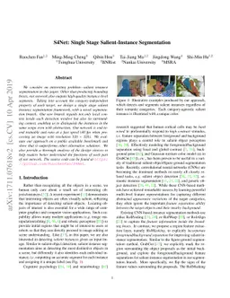 S4Net: Single Stage Salient-Instance Segmentation