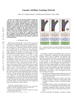 Cascade Attribute Learning Network