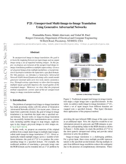 In2I : Unsupervised Multi-Image-to-Image Translation Using Generative
  Adversarial Networks