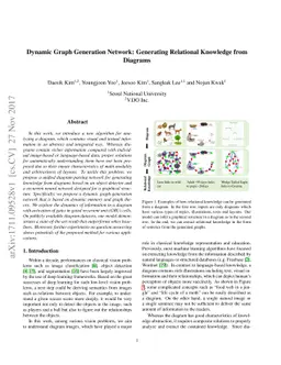 Dynamic Graph Generation Network: Generating Relational Knowledge from
  Diagrams