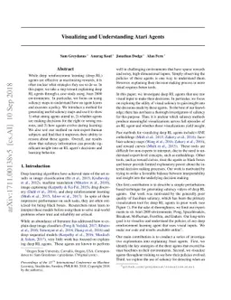 Visualizing and Understanding Atari Agents