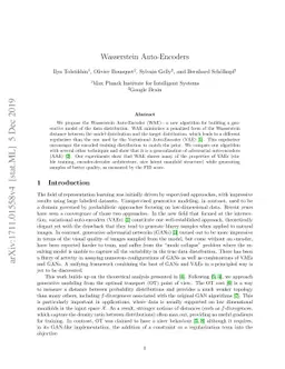 Wasserstein Auto-Encoders