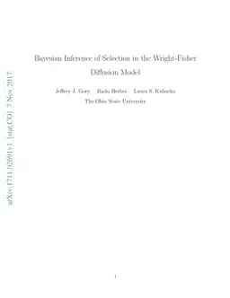 Bayesian Inference of Selection in the Wright-Fisher Diffusion Model