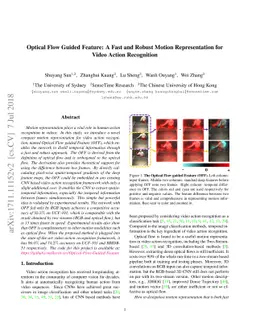 Optical Flow Guided Feature: A Fast and Robust Motion Representation for
  Video Action Recognition