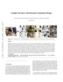 Graphic Narrative with Interactive Stylization Design