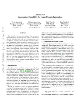 ComboGAN: Unrestrained Scalability for Image Domain Translation
