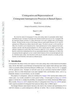 Cointegration and Representation of Cointegrated Autoregressive
  Processes in Banach Spaces