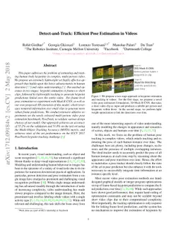 Detect-and-Track: Efficient Pose Estimation in Videos