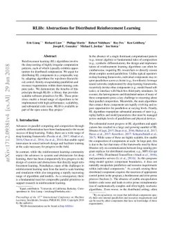 RLlib: Abstractions for Distributed Reinforcement Learning