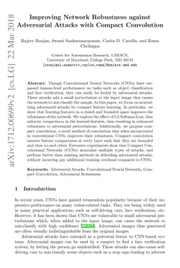 Improving Network Robustness against Adversarial Attacks with Compact
  Convolution