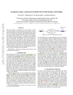 Enabling Early Audio Event Detection with Neural Networks
