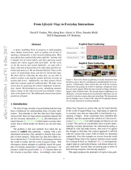 From Lifestyle Vlogs to Everyday Interactions