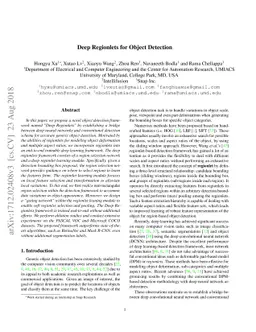 Deep Regionlets for Object Detection
