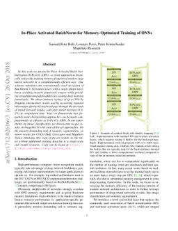 In-Place Activated BatchNorm for Memory-Optimized Training of DNNs