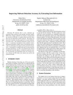 Improving Malware Detection Accuracy by Extracting Icon Information