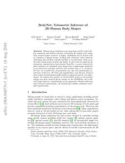 BodyNet: Volumetric Inference of 3D Human Body Shapes