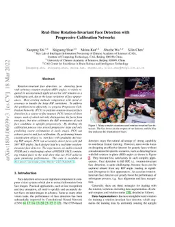 Real-Time Rotation-Invariant Face Detection with Progressive Calibration
  Networks