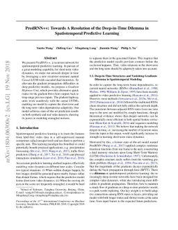PredRNN++: Towards A Resolution of the Deep-in-Time Dilemma in
  Spatiotemporal Predictive Learning