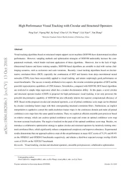 High Performance Visual Tracking with Circular and Structural Operators