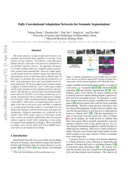 Fully Convolutional Adaptation Networks for Semantic Segmentation