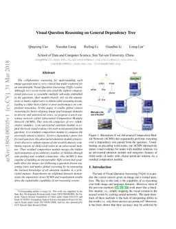 Visual Question Reasoning on General Dependency Tree