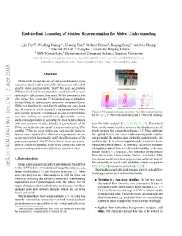 End-to-End Learning of Motion Representation for Video Understanding