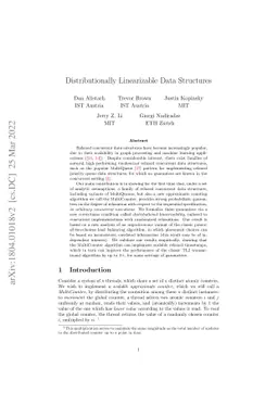 Distributionally Linearizable Data Structures