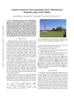 Assisted Control for Semi-Autonomous Power Infrastructure Inspection
  using Aerial Vehicles
