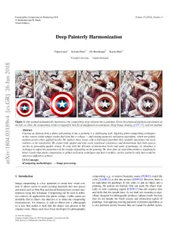 Deep Painterly Harmonization