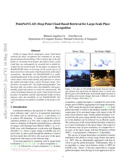 PointNetVLAD: Deep Point Cloud Based Retrieval for Large-Scale Place
  Recognition