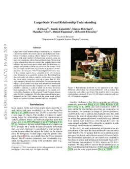 Large-Scale Visual Relationship Understanding