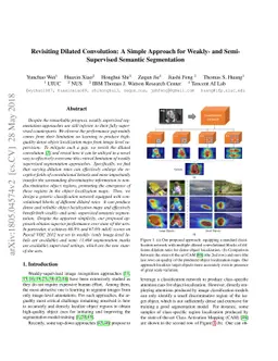 Revisiting Dilated Convolution: A Simple Approach for Weakly- and Semi-
  Supervised Semantic Segmentation