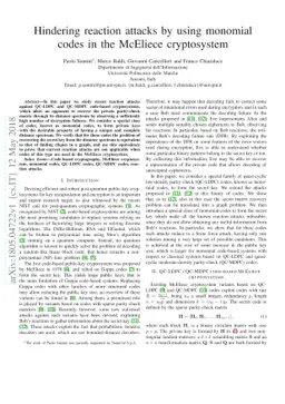 Hindering reaction attacks by using monomial codes in the McEliece
  cryptosystem