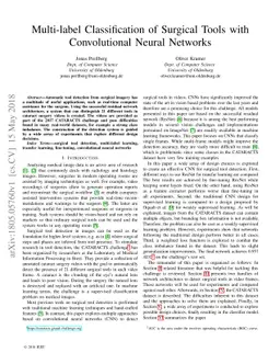 Multi-label Classification of Surgical Tools with Convolutional Neural
  Networks
