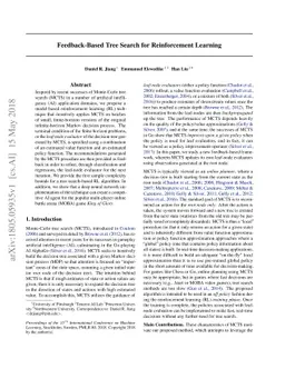 Feedback-Based Tree Search for Reinforcement Learning