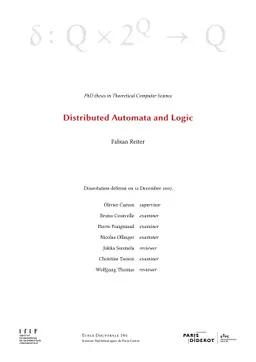 Distributed Automata and Logic