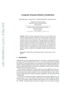 Composite Semantic Relation Classification
