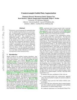 Counterexample-Guided Data Augmentation